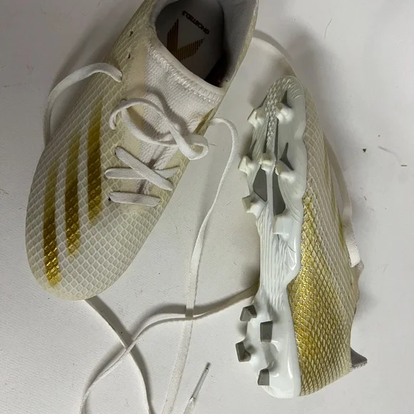 adidas gazelle silver green womens X Ghosted.3 Laceless Turf Soccer Shoes White Men's